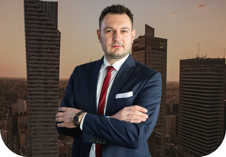 Szymon Bajorek właściciel kancelarii prawnej w Warszawie.