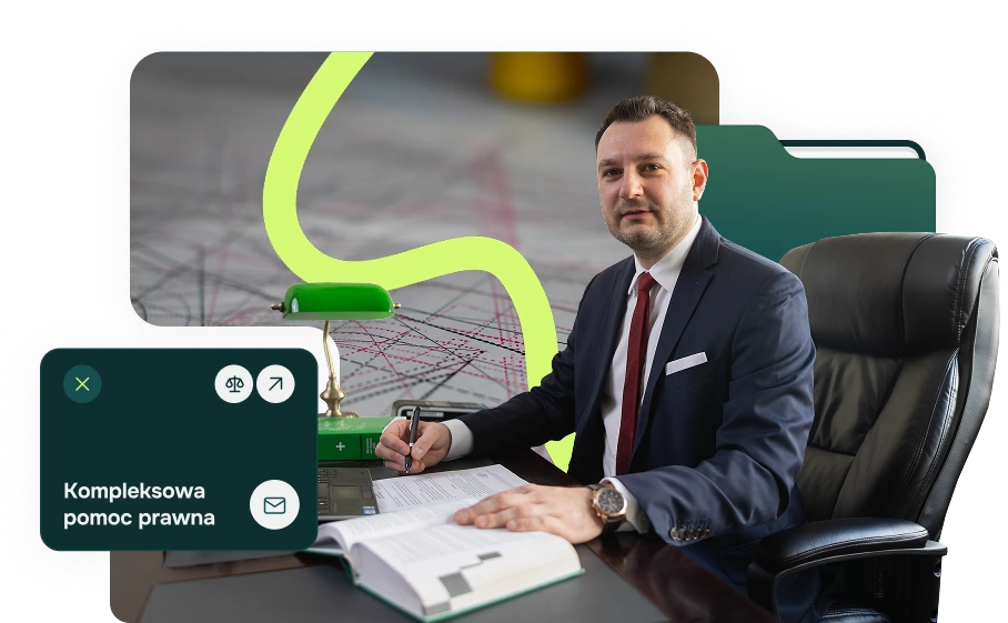 Adwokat Szymon Bajorek właściciel kancelarii prawnej w Warszawie.