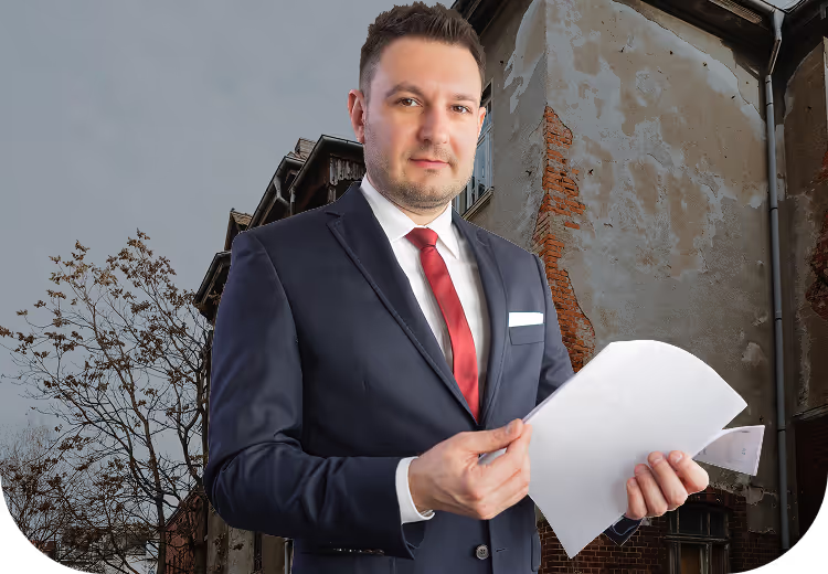 Szymon Bajorek właściciel kancelarii prawnej w Warszawie.