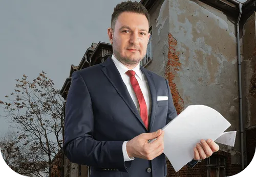 Szymon Bajorek właściciel kancelarii prawnej w Warszawie.