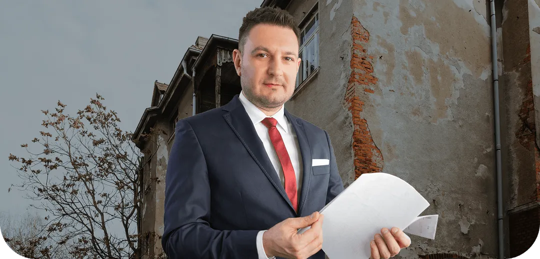 Szymon Bajorek właściciel kancelarii prawnej w Warszawie.