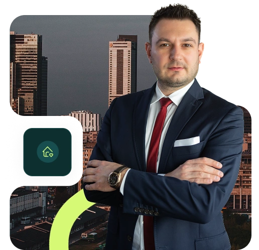 Adwokat Szymon Bajorek właściciel kancelarii prawnej w Warszawie.