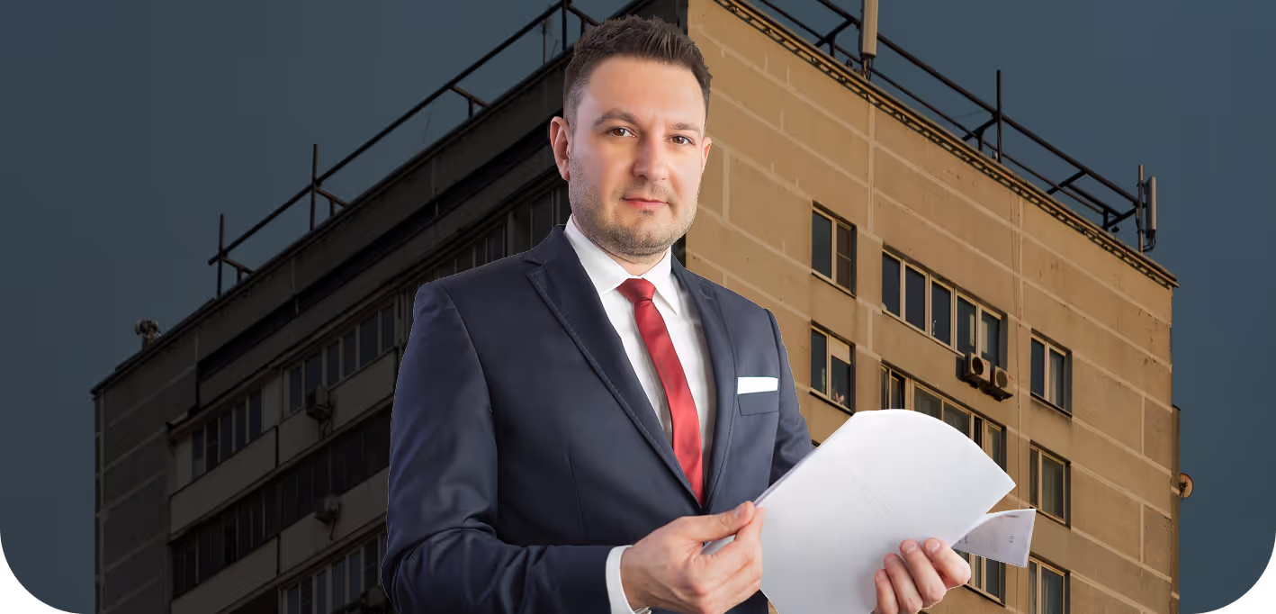 Szymon Bajorek właściciel kancelarii prawnej w Warszawie.