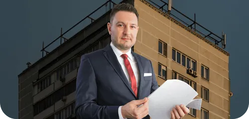 Szymon Bajorek właściciel kancelarii prawnej w Warszawie.