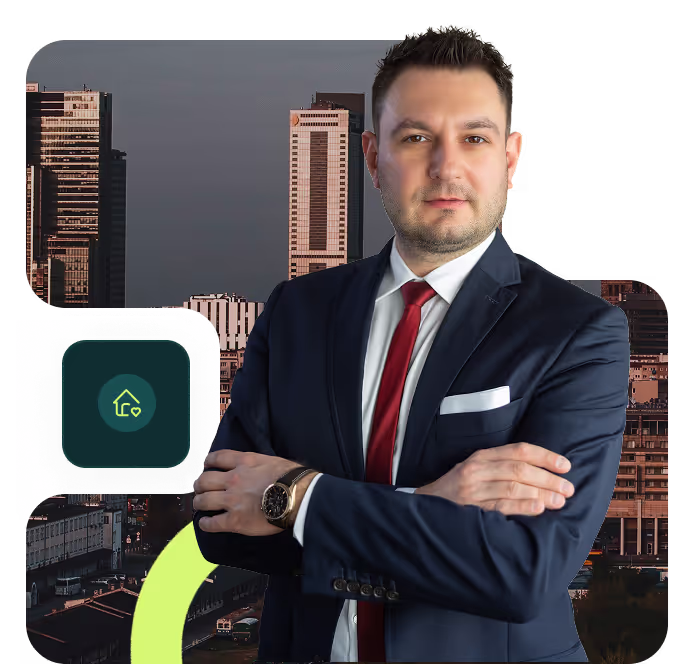 Szymon Bajorek właściciel kancelarii prawnej w Warszawie.