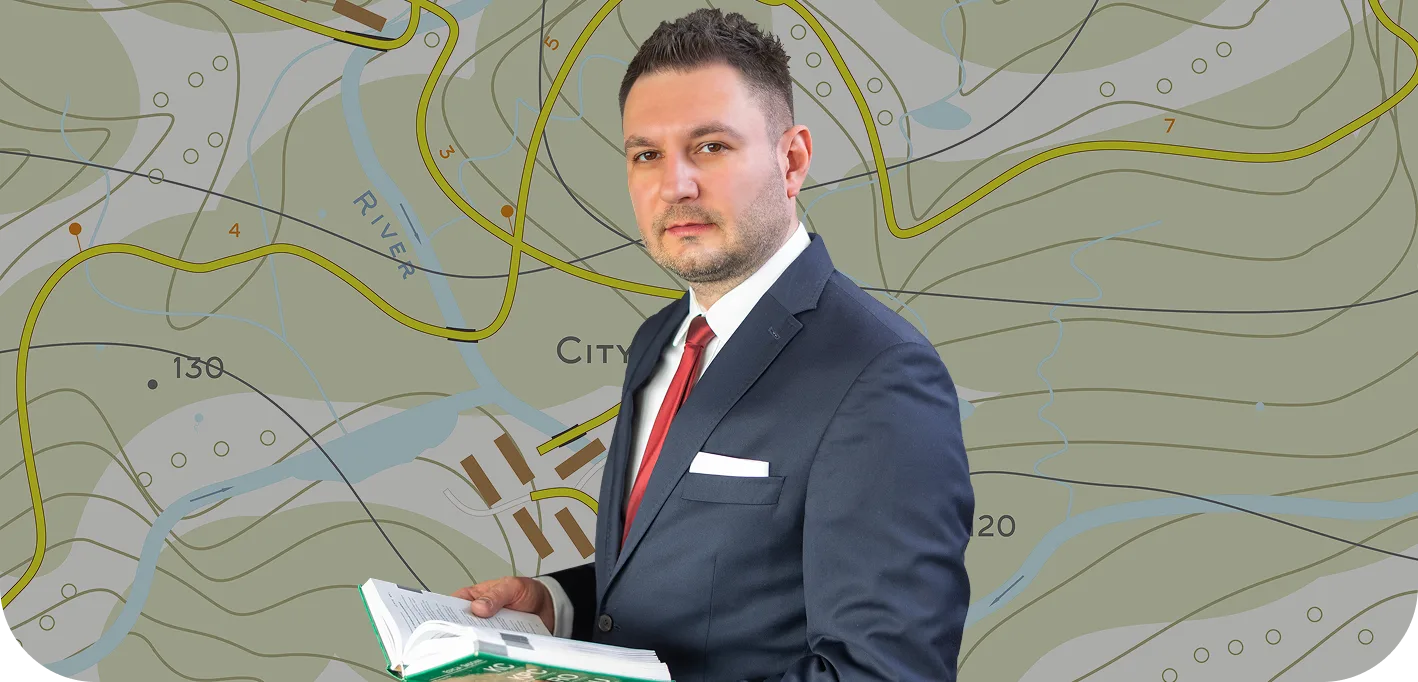 Szymon Bajorek właściciel kancelarii prawnej w Warszawie.